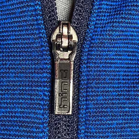 Hind 24/7 run Long sleeve three-quarter performance top blue black 3M large - Picture 10 of 14